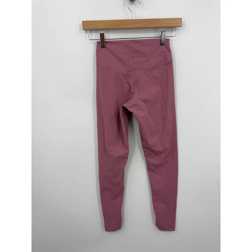 Balance Athletica Cloud Leggings Women S Mauve Pink High Waisted Athletic Pants
